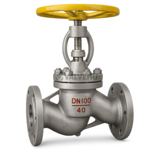 Industrial Globe Valve PN1.6/2.5 Cast Steel Flanged Handwheel Type