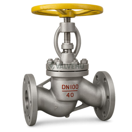 Industrial Globe Valve PN1.6/2.5 Cast Steel Flanged Handwheel Type