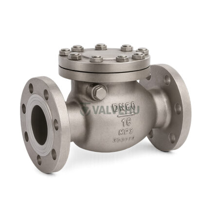 Swing Check Valve H44W/H44Y PN1.6–4.0 Cast Steel Flanged Automatic