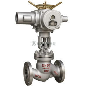 Electric and Manual Globe Valve WCB Class 16/25 with Flanged Connection