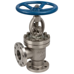 Angle Globe Valve PN1.6/2.5/4.0 Forged Steel Flanged Manual Operated