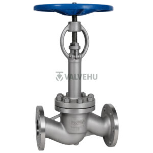 Low Temperature Globe Valve PN16 Stainless Steel Flanged Manual Operated