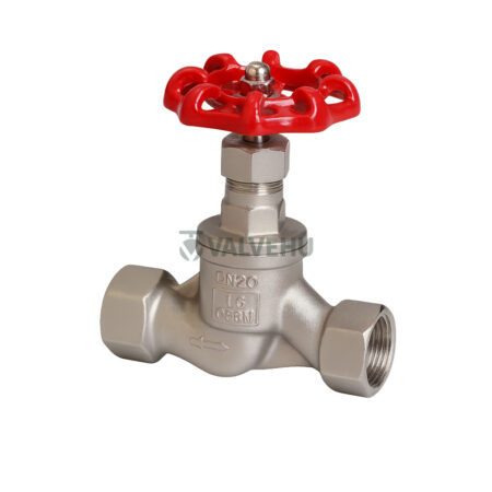 J11W Globe Valve PN1.6 to 16MPa SS Body BSP/NPT Internal Thread