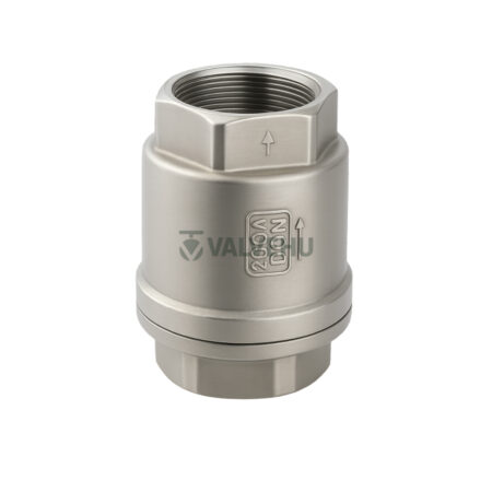 Vertical Lift Check Valve H12W-16P PN0.6–16 Stainless Steel Threaded