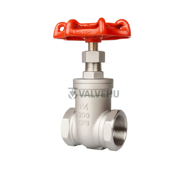 Screwed Stainless Steel Gate Valve Z15W PN2.5 G-NPT-BSPT Manual Type