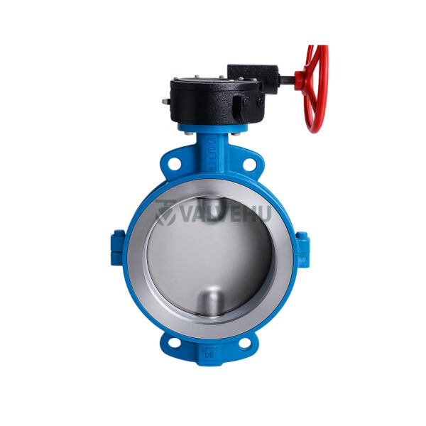 Fluorine Lined Wafer Type Butterfly Valve D71/371 F46 PN10~PN16 Ductile Iron Wafer Manual - Image 2