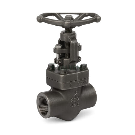 Forged Steel Globe Valve Class800~1500 Threaded End Manual Handwheel Operated