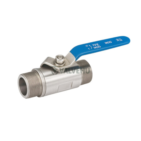 External Threaded Ball Valve Q21F PN1.6/2.5/4.0MPa Stainless Steel Male Manual