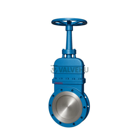 Carbon Steel Non Rising Stem Knife Gate Valve Metal Seated