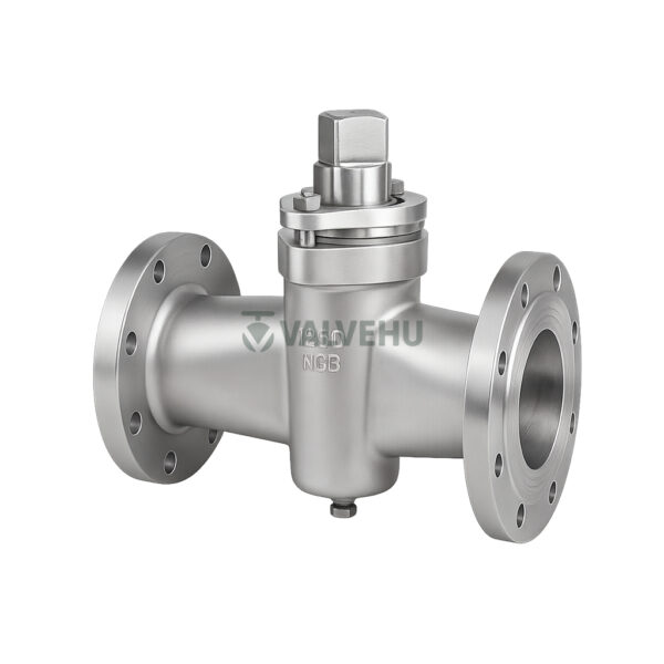 Plug Valve X43 Flanged Cast Steel For Water Steam Oil