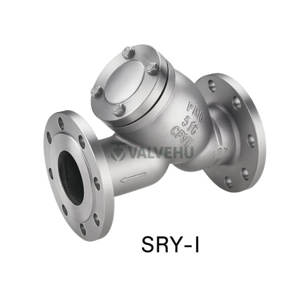 Y-Type Flanged Strainer SRY-I Stainless Steel For Water Oil Gas
